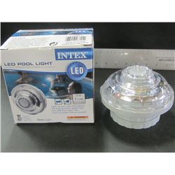 New LED Intex Pool Light / no external power needed has hydroelectric power