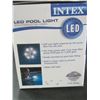 Image 2 : New LED Intex Pool Light / no external power needed has hydroelectric power