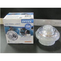 New LED Intex Pool Light / no external power needed has hydroelectric power