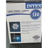 Image 2 : New LED Intex Pool Light / no external power needed has hydroelectric power