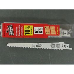 New Vermont American Swiss Made Recip/Sawzall Blades pack of 10