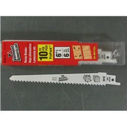 New Vermont American Swiss Made Recip/Sawzall Blades pack of 10