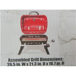 New BackYard Grill Portable Propane BBQ / porcelain coated grills / push