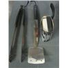 Image 1 : New Weber Flipper & Tongs + BBQ Stone Grill Scrubber