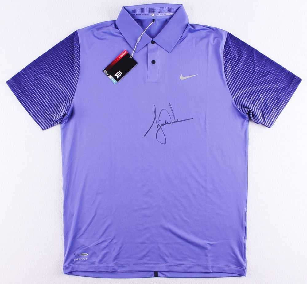 Purple Nike Golf Shirt (UDA COA 