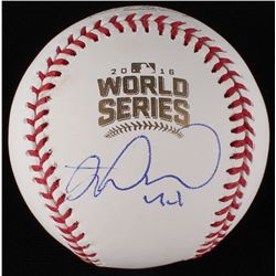 Miguel Montero Signed World Series Baseball (JSA COA)