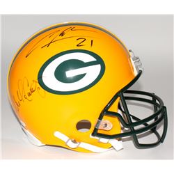 Mike McCarthy  Charles Woodson Signed Packers Full-Size Authentic Helmet (JSA COA)