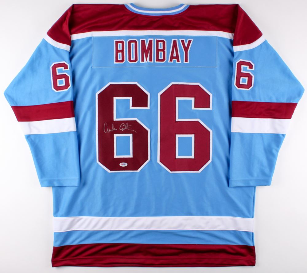 Emilio Estevez Signed The Mighty Ducks 2 Minnesota Waves Jersey Psa Coa