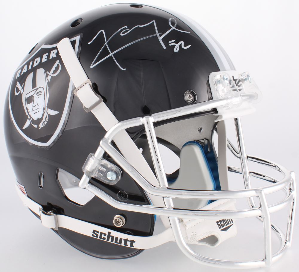 khalil mack signed helmet