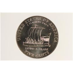 2004-D KEEL BOAT NICKEL NGC MS65