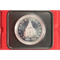 1976 CANADA PARLIAMENT LIBRARY SILVER DOLLAR