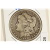 Image 1 : 1891-CC MORGAN SILVER DOLLAR