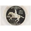Image 1 : 1999-S SILVER DELAWARE QUARTER PCGS PR69 DCAM