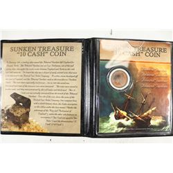 SUNKEN TREASURE 10 CASH COIN FROM THE ADMIRAL