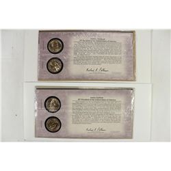 2011-P & D JAMES GARFIELD & 2012-P & D GROVER