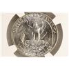 Image 2 : 1964-D WASHINGTON SILVER QUARTER NGC MS64