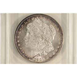 1901-O MORGAN SILVER DOLLAR ANACS MS64