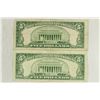 Image 2 : 1950-B $5 FRN AND 1963 $5 US NOTE GREEN AND RED