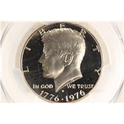 1976-S KENNEDY HALF DOLLAR PCGS PR69 DCAM