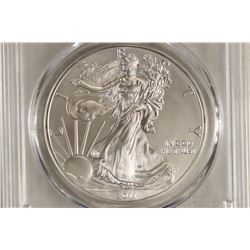 2011 AMERICAN SILVER EAGLE PCGS MS69 EAGLE