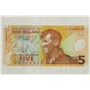 Image 1 : 1999 NEW ZEALAND $5 POLYMER CRISP UNC