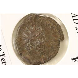 271-274 A.D. TETRICUS I ANCIENT COIN (FINE)