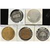 Image 1 : 5 ASSORTED CANADA TRADE DOLLARS 1987 LACOMBE,