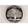 Image 1 : 1999-S SILVER CONNECTICUT QUARTER PCGS PR69 DCAM