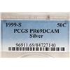 Image 3 : 1999-S SILVER KENNEDY HALF DOLLAR PCGS PR69 DCAM