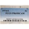 Image 3 : 1974-S JEFFERSON NICKEL PCGS PR69 DCAM