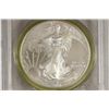 Image 1 : 2010 AMERICAN SILVER EAGLE PCGS MS69 25TH YEAR OF