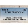 Image 3 : 1985-S ROOSEVELT DIME PCGS PR69 DCAM