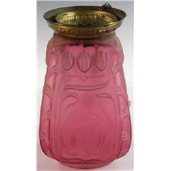 Art Nouveau Cranberry Shade