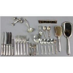 Group of Sterling Items Towle Flatware
