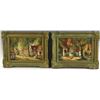 Image 1 : Piet V Beck Village Scenes Oil on Canvas