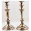 Image 4 : Pair of 18th C. Sheffield Silverplate Candlesticks