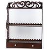 Image 1 : Early 19th C. Mahogany Hanging Shelf