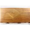 Image 5 : Oak Four Drawer Table with Parquetry Inlay