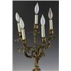 Image 4 : Pair of Bronze Five Light Table Sconces