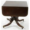 Image 5 : Inlaid Mahogany Drop Leaf Table