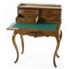 Image 3 : Continental Burlwood Writing Desk