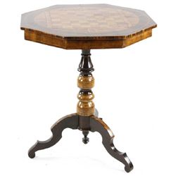 19th Century Games Table