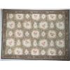 Image 1 : Needlepoint Style Rug Leopard Rose Design