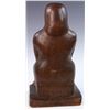 Image 4 : 20th C. Mexican, Seated Man, Wood Sculpture