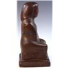 Image 5 : 20th C. Mexican, Seated Man, Wood Sculpture