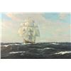 Image 3 : Paul Dunbar, Sailing Ship, Oil on Canvas Board