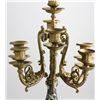 Image 9 : Italian Bronze and Marble Garniture Set