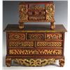 Image 1 : Chinese Carved Table top Altar on Chest