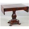 Image 1 : Biedermeier Sofa Table with Pedestal Base