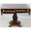 Image 5 : Biedermeier Sofa Table with Pedestal Base